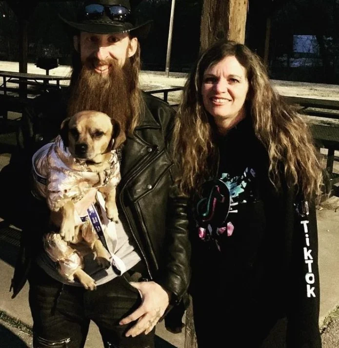 Nate Petroski with his girlfriend Jenn