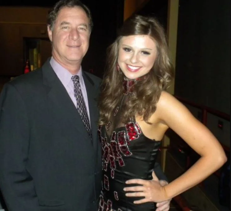 Rachel Leviss with her dad