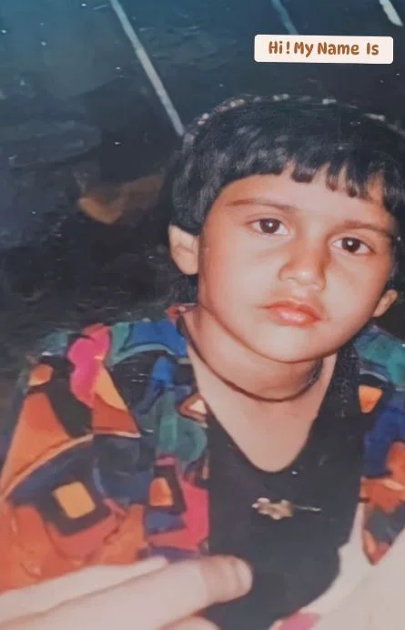 Surbhi Chandna childhood picture