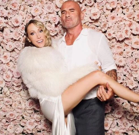 Tish Cyrus with her husband